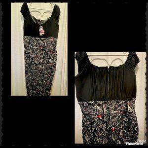 Pinup girl clothing pencil dress